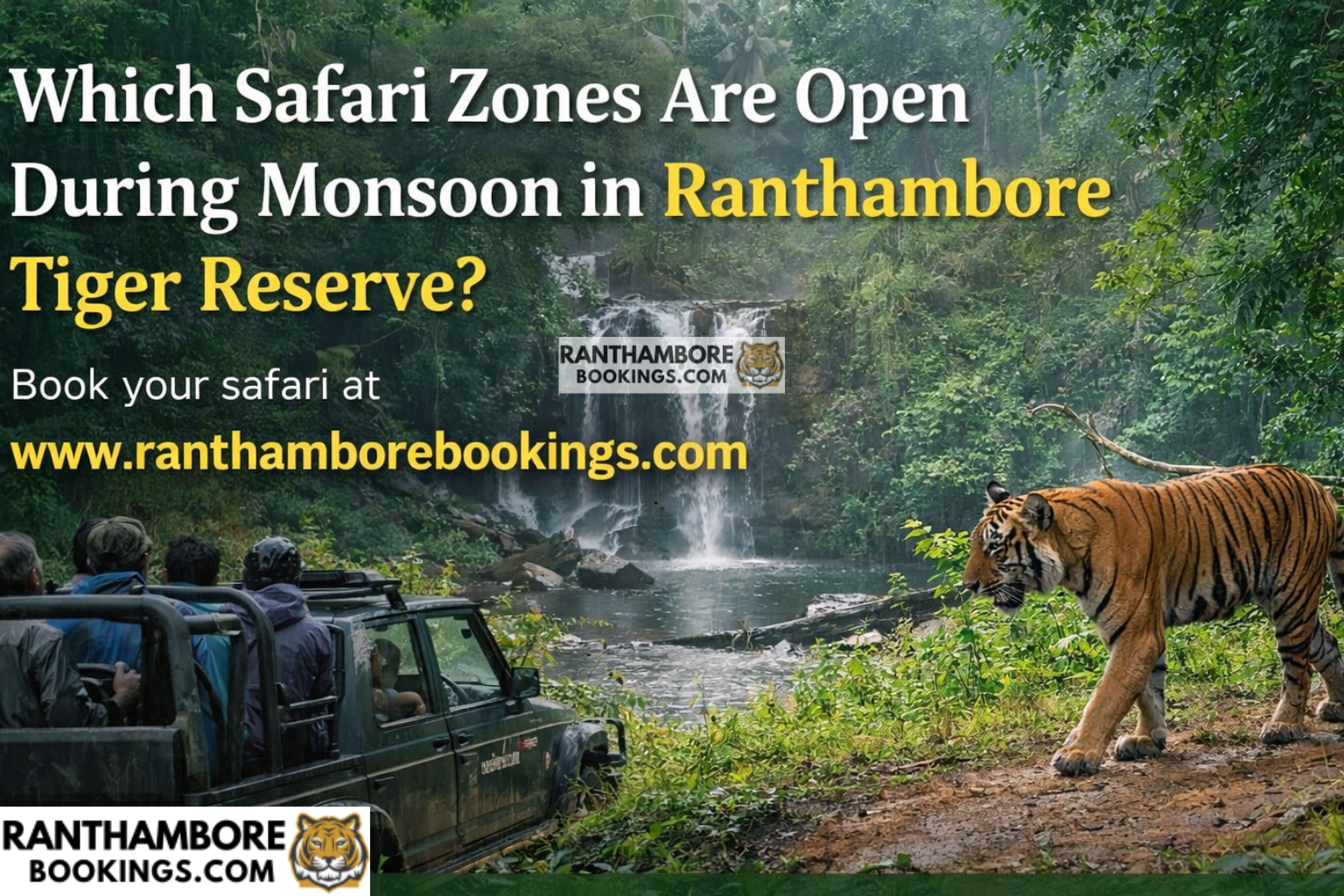 Which Safari Zones Are Open During Monsoon in Ranthambore