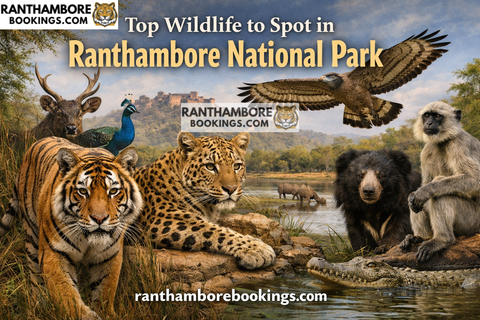 Top Wildlife to Spot in Ranthambore National Park