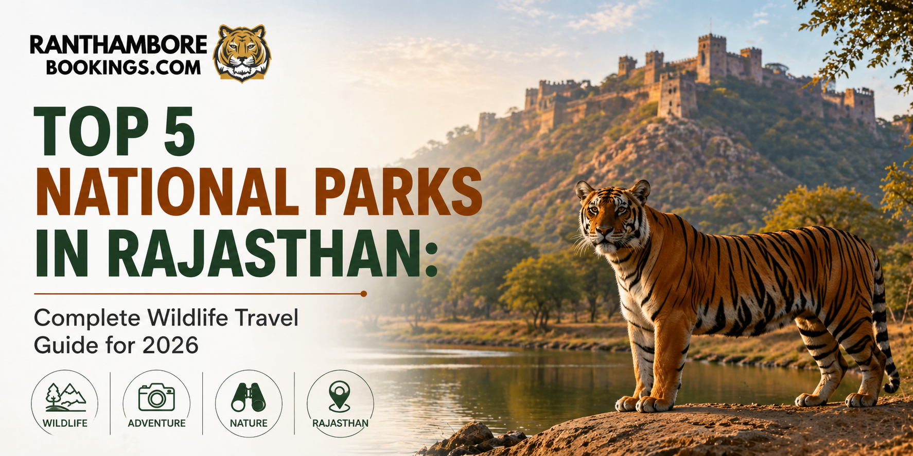 Top 5 National Parks in Rajasthan: Complete Wildlife Travel Guide for 2026