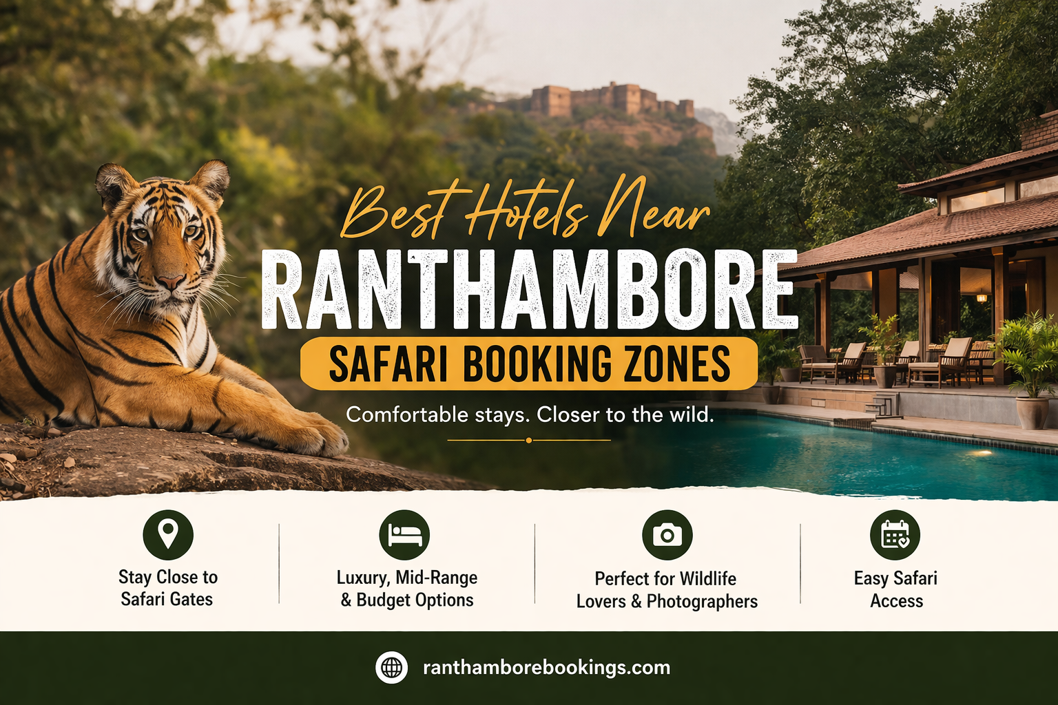 Best Hotels Near Ranthambore Safari Booking Zones