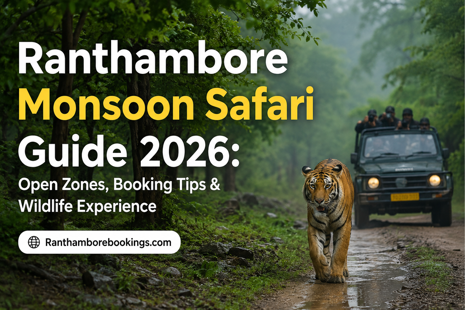 Ranthambore Monsoon Safari